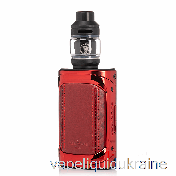 Vape Liquid Ukraine Geek Vape T200 Aegis Touch Starter Kit Claret Red